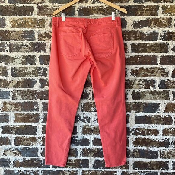 Gap 1969 Zip Leg Legging Jean in Flamingo Size 30/10R - Picture 4 of 8